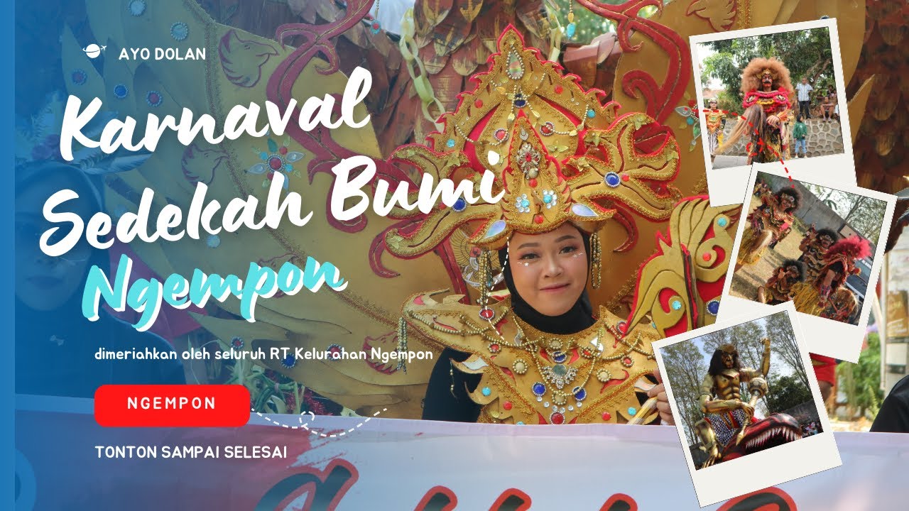 Sedekah BUMI paling Gayeng || Karnaval Desa Ngempon