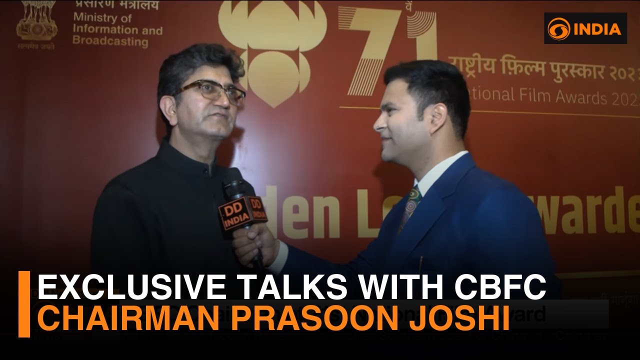 Exclusive talks with CBFC Chairman Prasoon Joshi |  71st National film Award