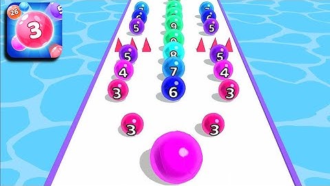 Marble Run 3D🌈⚽⚾Max Levels Gameplay Walkthrough IOS - Android New Update  Mobile Game #3