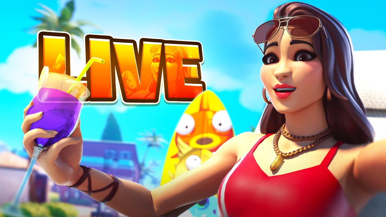 LIVE FORTNITE FR  je joue avec vous !