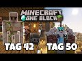 Ich habe 50 TAGE MINECRAFT ONE BLOCK gespielt und DAS ist passiert!