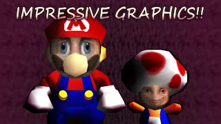 Mario 64 but it's unnecessarily realistic