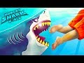 У меня Самая ГОЛОДНАЯ АКУЛА в мире Эволюция Акул прохождение hungry shark world   топ игра