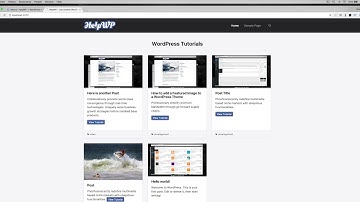 How to create a WordPress page template with custom widget area