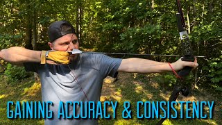 Gaining Accuracy & Consistency with a Traditional Bow!! 