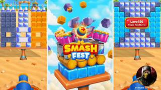 All Level 1-50 | Smash Fest | #gameplay #androidgames #mobilegame | Kaish