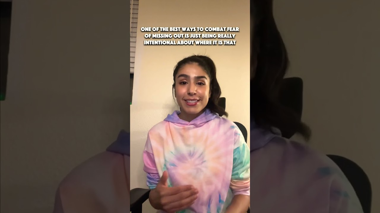 How to Combat FOMO (Fear of Missing Out): Know your Priorities!