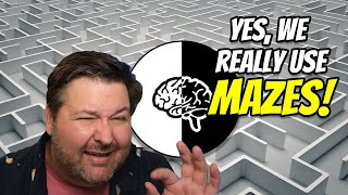 Five Mazes Used in Psychology Research