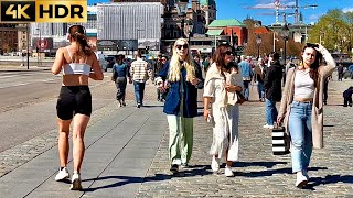 4k walking in Stockholm city | Walking tour in Stockholm | Sweden 🇸🇪
