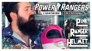 Hasbro Power Rangers Lightning Collection Mighty Morphin Pink Helmet Review