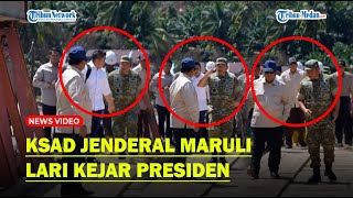 Download Lagu JENDERAL MARULI Langsung Lari saat Presiden Prabowo Periksa Jembatan di Tapsel MP3