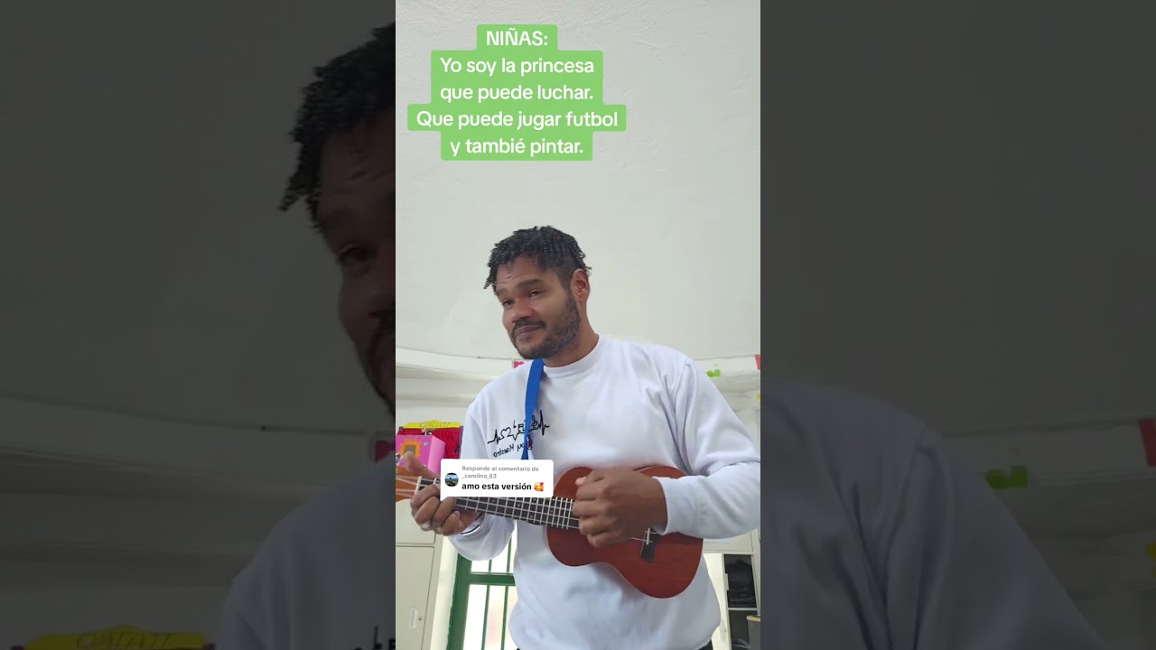 Nueva versión de Arroz con Leche para trabajar la igualdad se genero y romper estereotipos.