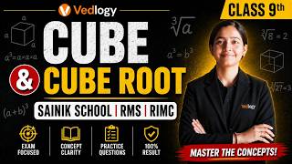 Cube &amp; Cube Root 🔥 | Class 9 | Sainik School | RMS | RIMC 2026 | Vedlogy