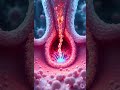Why Sperm Can’t Enter: Cervical Mucus Plug Explained in 3D #bioscope #humanbiology #anatomy