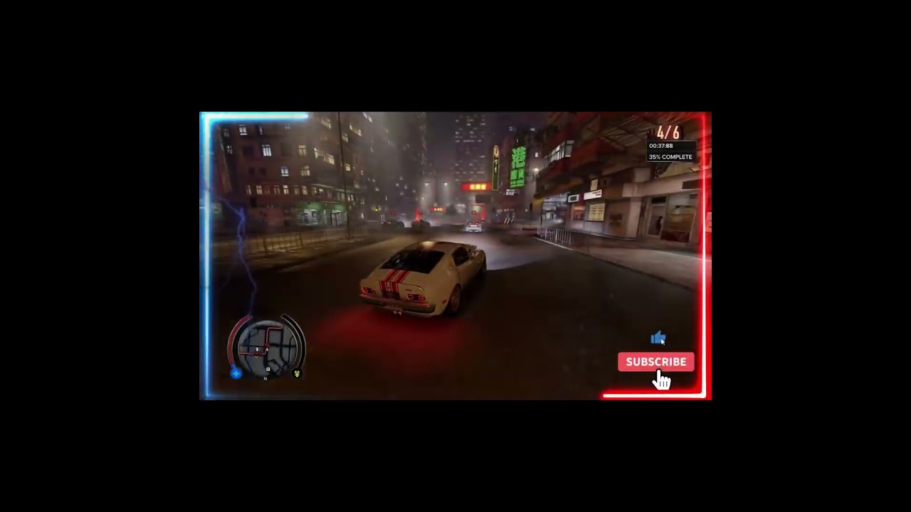 CAR RACE SLEEPING DOGS 