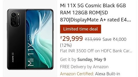 Amazon Mi 11 Series Quiz Answers: Win Mi 11X By Answering Simple Questions