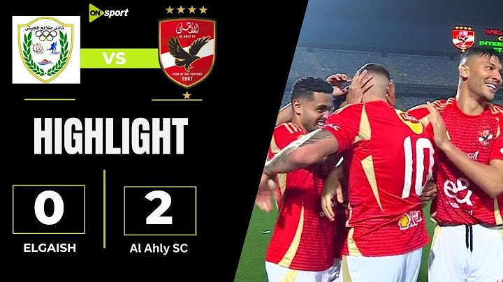 ملخص مباراة | الأهلى 2-0 طلائع الجيش| من الجولة 17 من دوري نايل