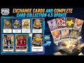 Exchange All Golden Cards Of 4.5 Update,PUBG MOBILE#PUBGM