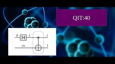 quantum Information theory 40 :: SWAP, CNOT, quantum circuits and tensor networks
