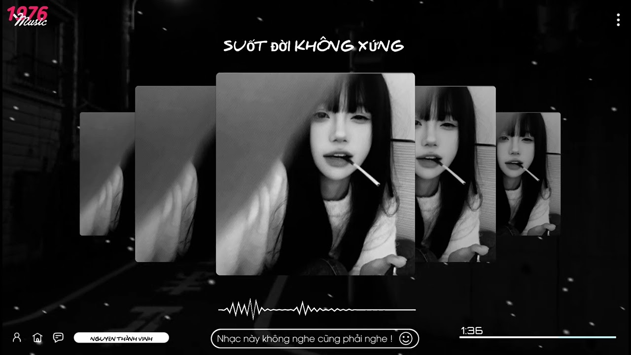 Suốt Đời Không Xứng Remix [ NguyenThanhVinh ] Nhạc Hot Tiktok Buồn 2025