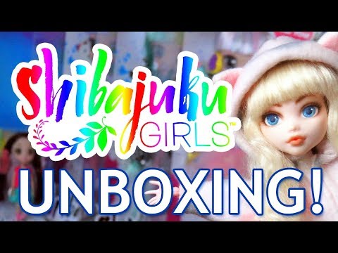 Unboxing: Shibajuku Girls Dolls Yoko, Koe, Suki and a Shiba-Cutie!