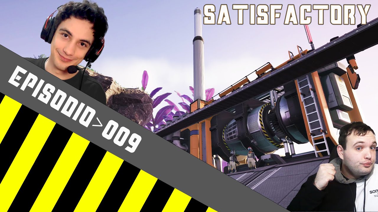 CI ALIMENTIAMO A CARBONE CON UNA POZZANGHERA - Satisfactory 1.1 MULTIPLAYER ITA episodio 9
