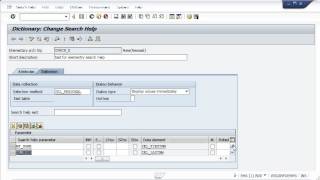 Elementry Search Help - SAP ABAP