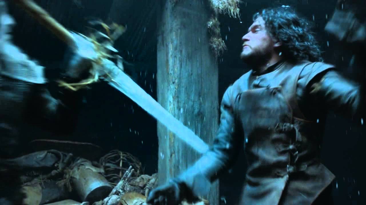 Jon Snow Vs White Walker - S05E08 HD