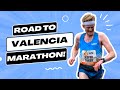 Road to valencia marathon 2023