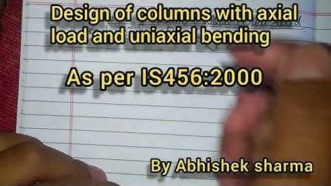 Design of columns (part-3)