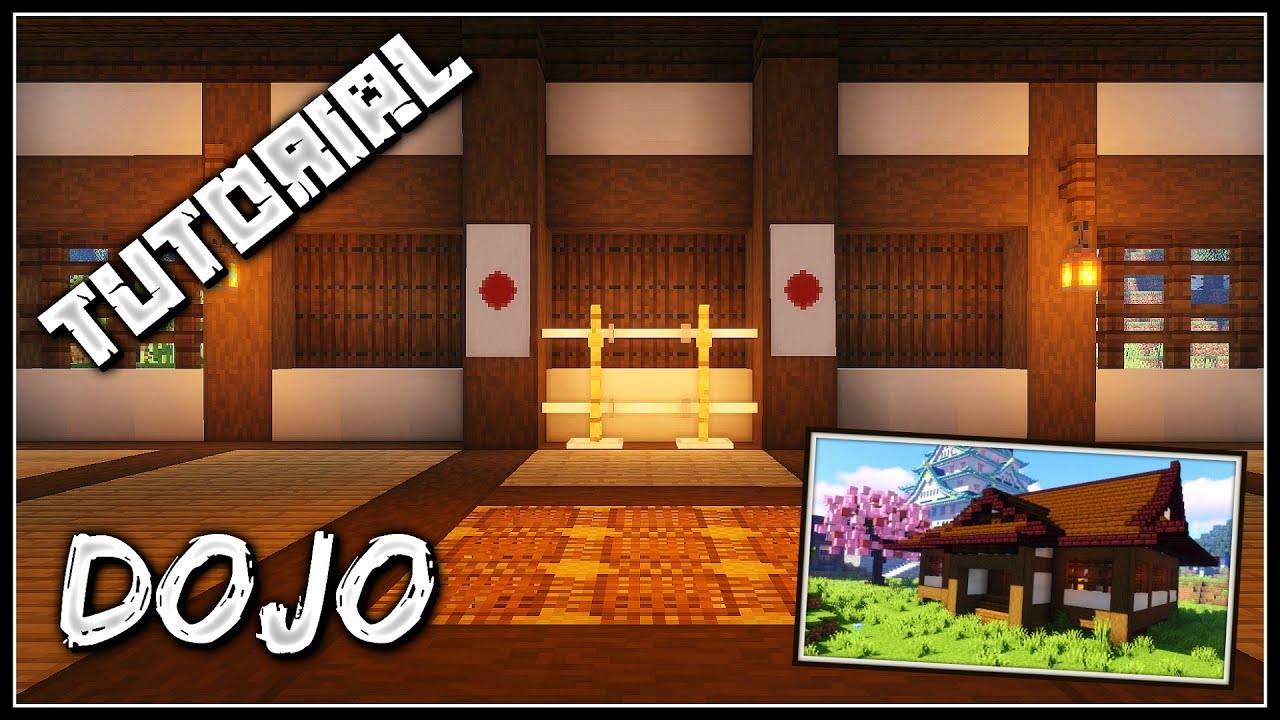 How To Build A Dojo | Minecraft Tutorial