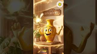Yellow Vase in SSW Zone = No More Unnecessary Expenses | Vastu Secret #astrovaastu #vaastutips