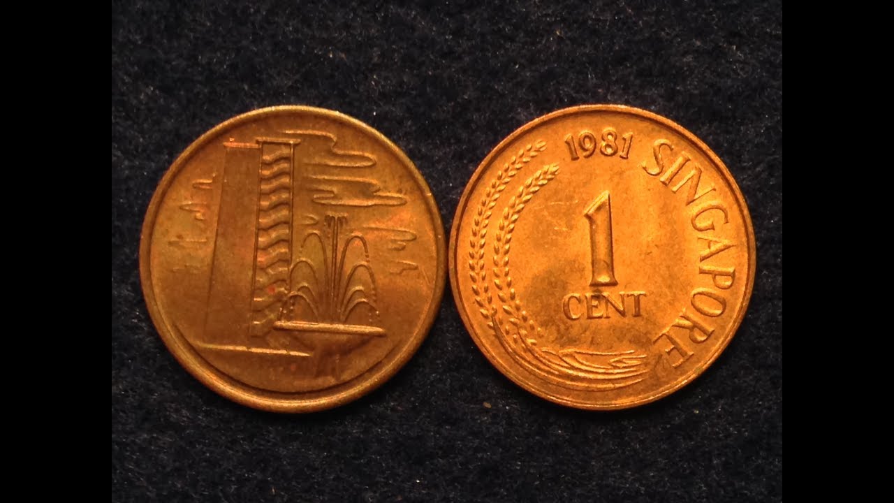 1969 1981 Singapore 1 Cent YouTube