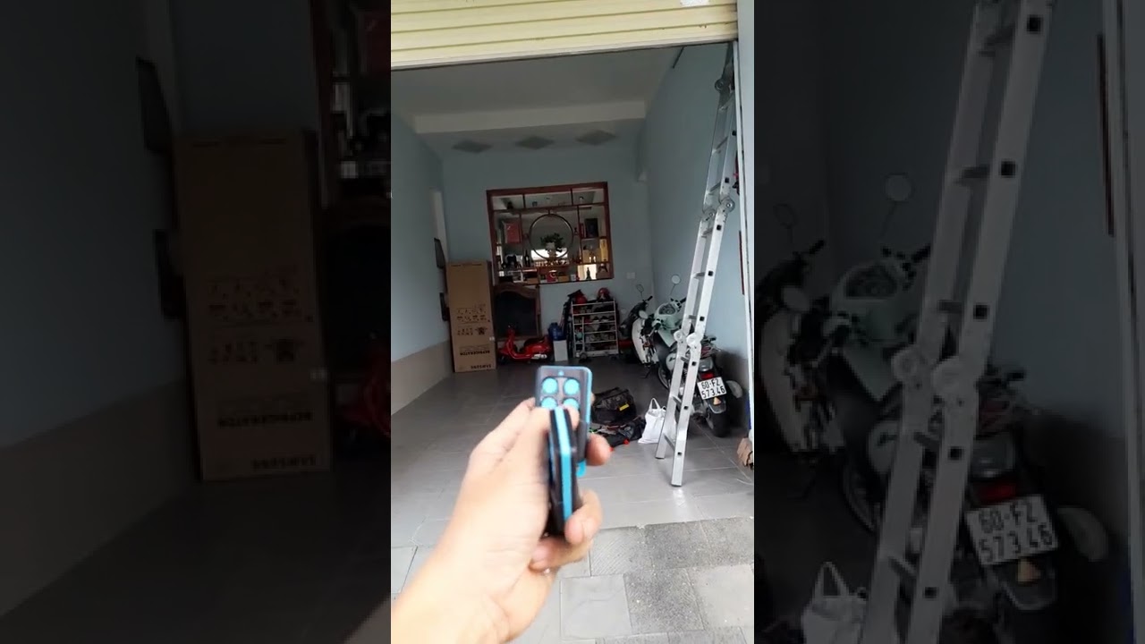Cửa cuốn Newdoor làm remote điều khiển, giải pháp khi... - youtube
