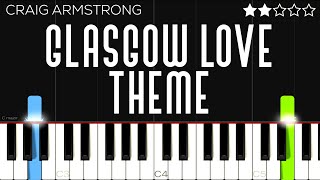 Video thumbnail of "Glasgow Love Theme - Love Actually | EASY Piano Tutorial"