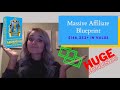 MASSIVE AFFILIATE BLUEPRINT REVIEW & BONUSES ⚠️⚠️ Don't Get without my Bonuses ⚠️⚠️