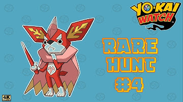 Yokai Watch - Rare Yokai Hunt | Part 4 Swelterrior | [YW Tips & Tricks] | Nintendo 3DS | 4K (60) FPS