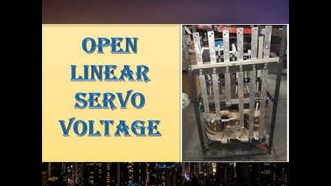 SERVO VOLTAGE STABILIZER