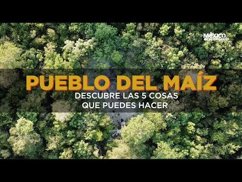 El Pueblo del maíz en la isla de Cozumel