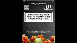 Restructuring Your Profit Is Smarter Than Suppressing Costs | F&amp;B Videos | F&amp;B E-Learning