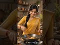 special maggi | Beautiful Indian Girl Cooking Maggi 🍜 | AI ASMR Cooking Shorts #shorts#food