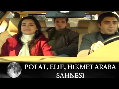 Polat, Elif ve Hikmet Araba Sahnesi - Kurtlar Vadisi 40.Bölüm