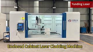 Enclosed Cabinet Laser cladding Machine #lasercladding #lasercladdingmachine #repairing Wealth