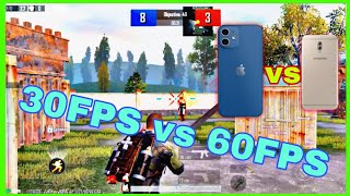 Bgmi 30Fps Vs 60 Fps Iphone 11 Vs Galaxy J7