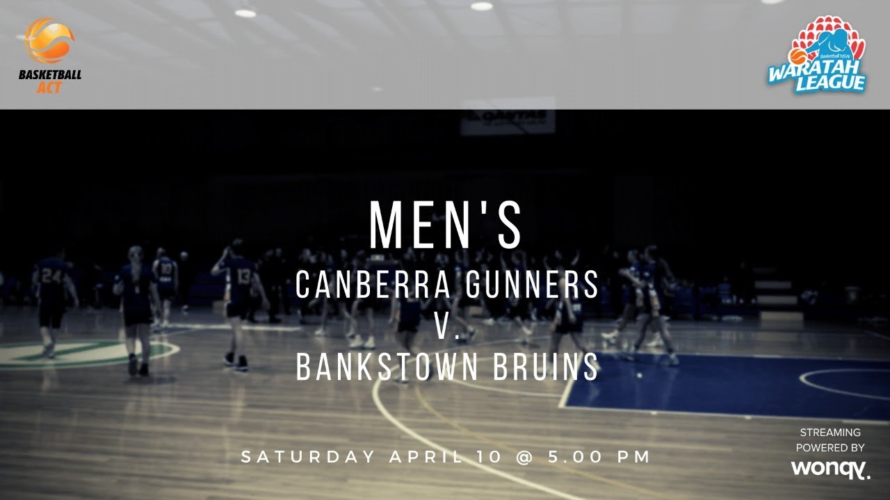 Basketball ACT Men's Canberra Gunners v. Bankstown Bruins YouTube