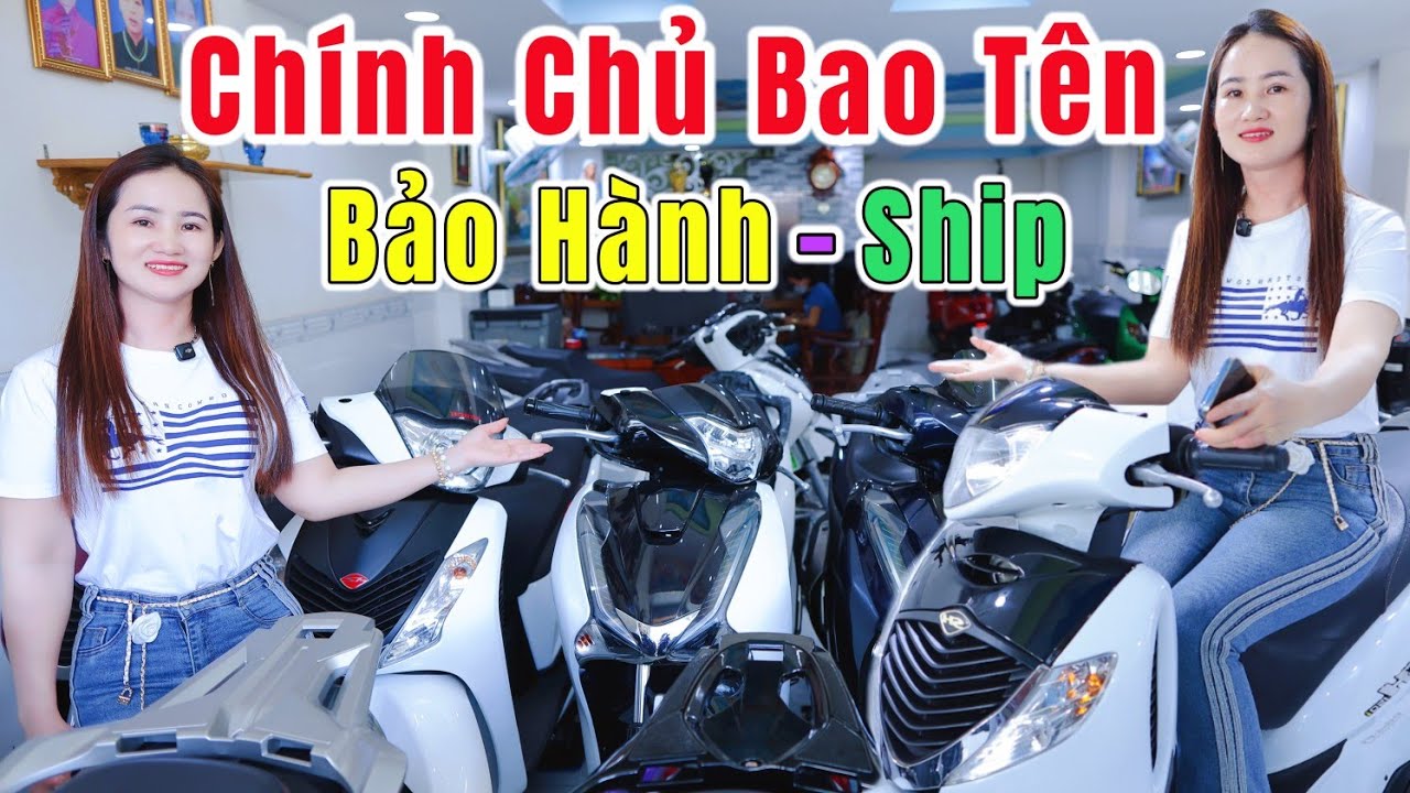 Cô Chủ Dễ Mến Về Chật Nhà Có SH Ý 9 Chủ Nhiều SH Việt Nam, SH 3 Cục Bao Tên Có Ship Tại Xe Máy 380
