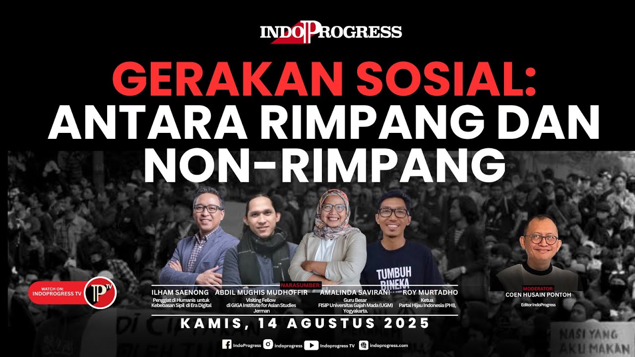 Gerakan Sosial Antara Rimpang dan Non Rimpang | Wawancara Indoprogress ...