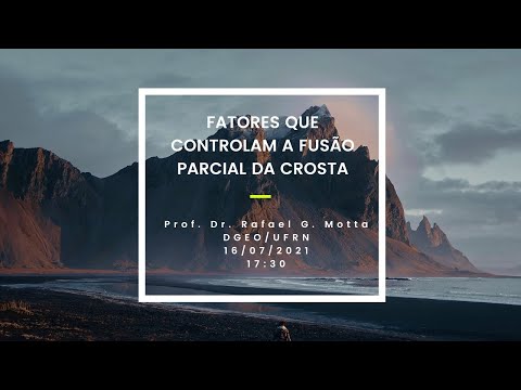 Vídeo: Durante a fusão parcial, qual dos seguintes minerais derrete primeiro?