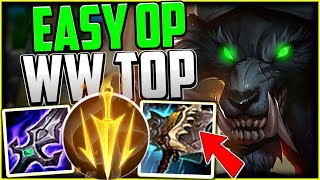 WARWICK TOP IS WAAAAY BETTER THAN WARWICK JUNGLE... How to Warwick Top & CARRY - League of Legends