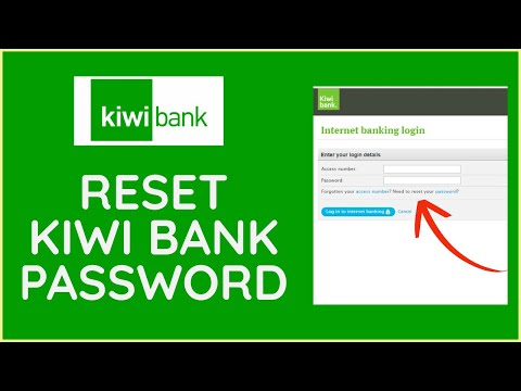How to Reset Kiwi Bank Account Password 2022 | Kiwi Bank Password Recovery